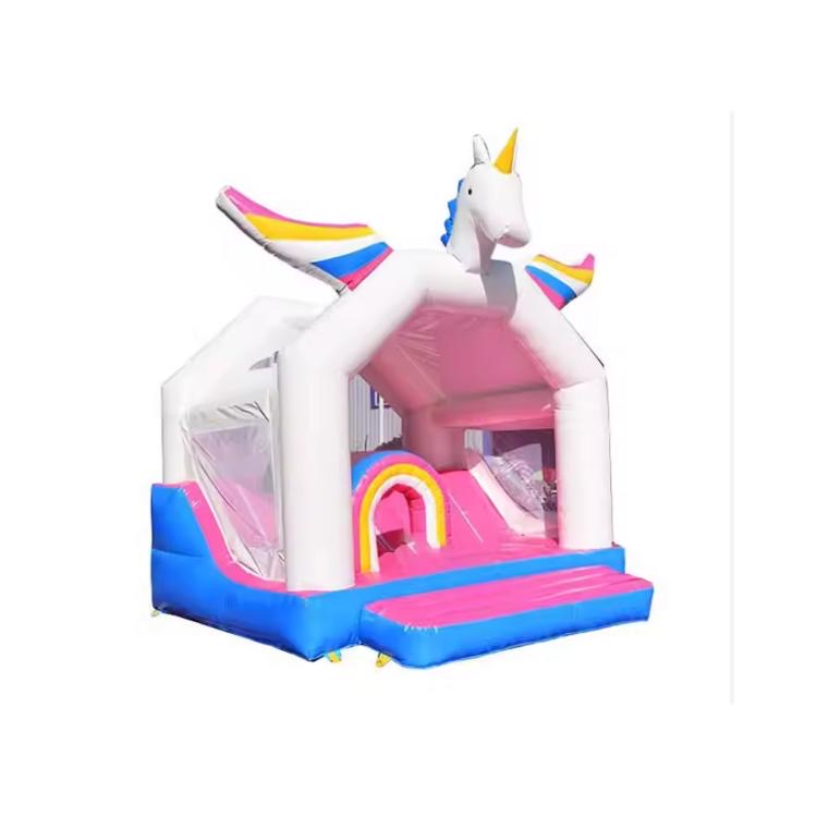 Unicorn-Bouncy-Castle
